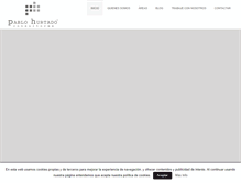 Tablet Screenshot of pablohurtado.com